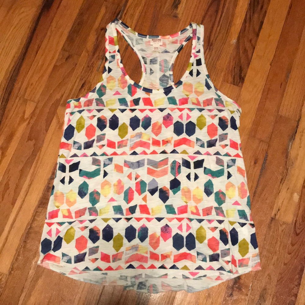 Patterned Mossimo Racerback Tank